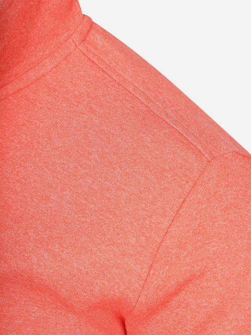 Half-zip mokau oranje