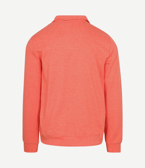 Half-zip mokau oranje