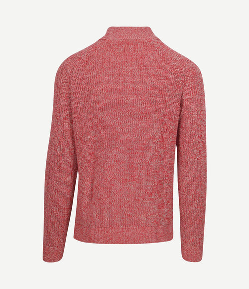 halve rits trui drake rood