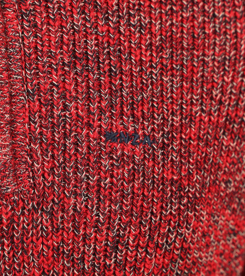 NZA halve rits trui ngamuwahine rood | Regular-fit