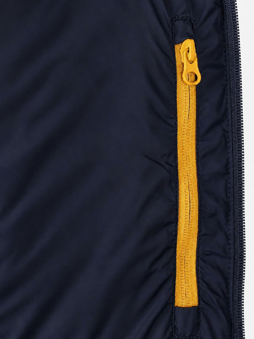 Jas padded Oxford donkerblauw