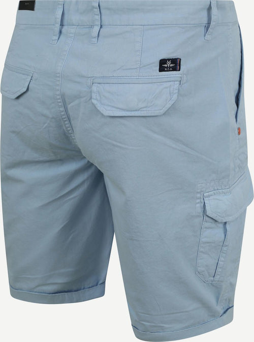 NZA larry bay short lichtblauw