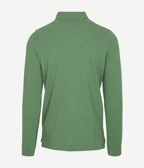 NZA longsleeve polo marshall classic army | Regular-fit