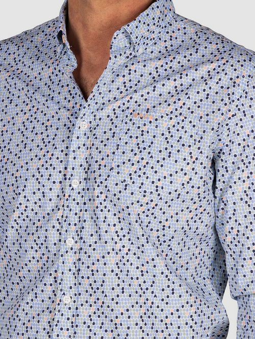 NZA overhemd andre multicolour | Regular-fit