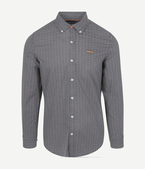 NZA overhemd micah donkerblauw | Regular-fit