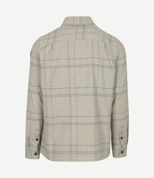 Overshirt atlas tenax check blauw