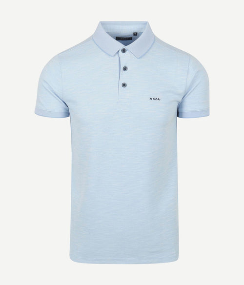 NZA polo corbin lichtblauw | Regular-fit