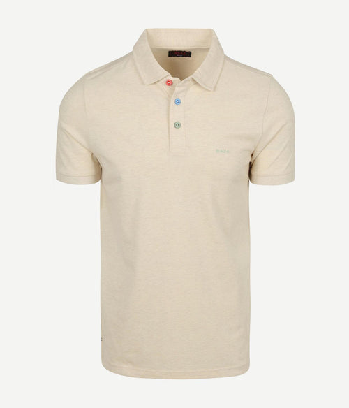 Polo hawera melange ecru