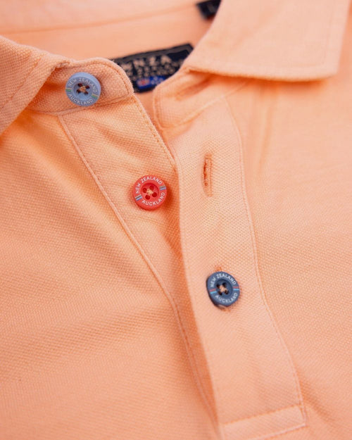 NZA polo peter apricot orange | Regular-fit