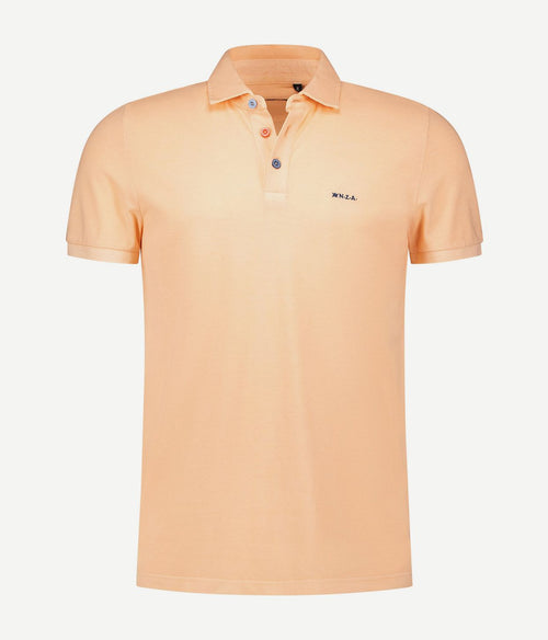 NZA polo peter apricot orange | Regular-fit