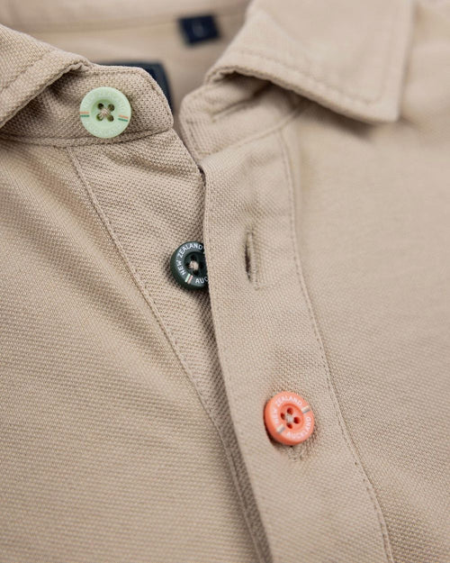 NZA polo peter dessert sand | Regular-fit