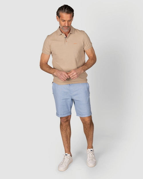 NZA polo peter dessert sand | Regular-fit