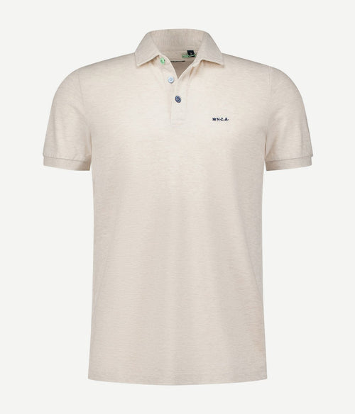 NZA polo peter light cream | Regular-fit