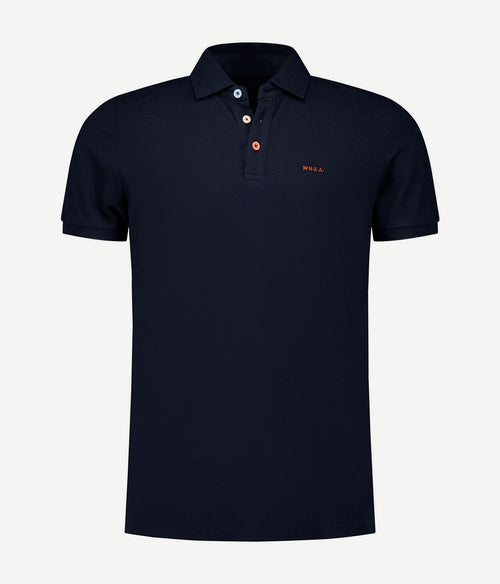 NZA polo peter midnight donkerblauw | Regular-fit