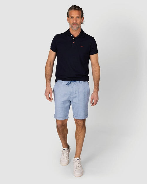 NZA polo peter midnight donkerblauw | Regular-fit