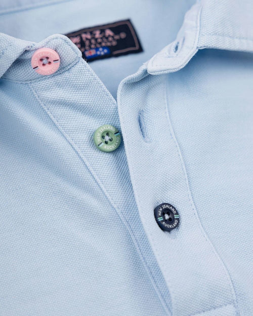 NZA polo peter pastel blue | Regular-fit