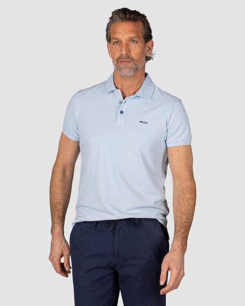 NZA polo peter pastel blue | Regular-fit