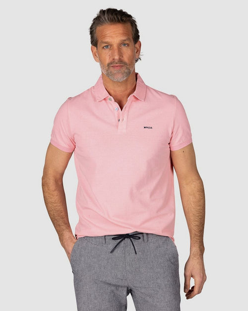 NZA polo peter pastel pink | Regular-fit