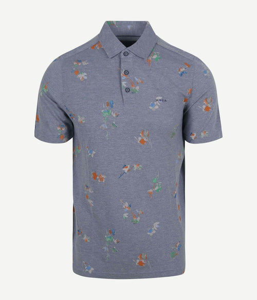 NZA polo russell dusk donkerblauw | Regular-fit