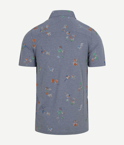 NZA polo russell dusk donkerblauw | Regular-fit