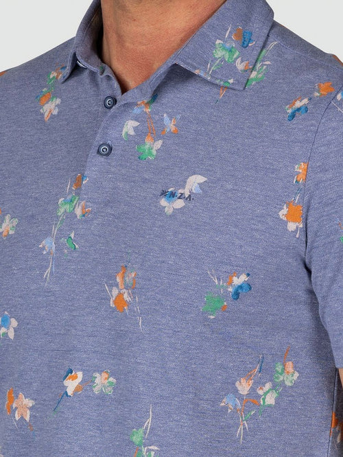 NZA polo russell dusk donkerblauw | Regular-fit