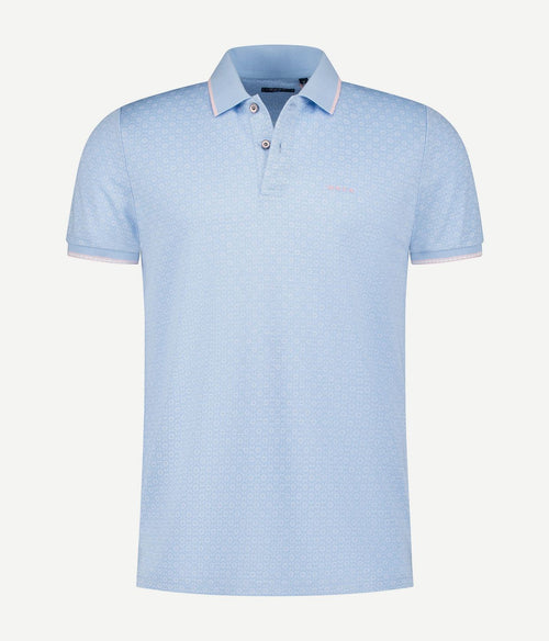 NZA polo warren pastel blue
