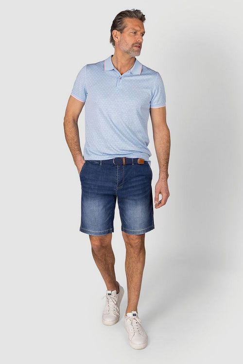 NZA polo warren pastel blue