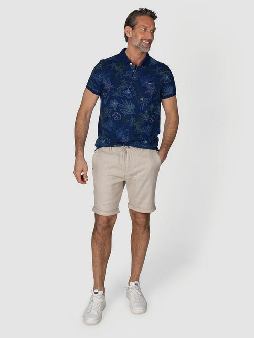 NZA polo wilmot blauw