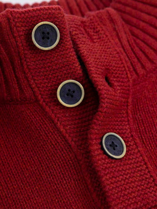 NZA pullover mocker adan cherry red | Regular-fit