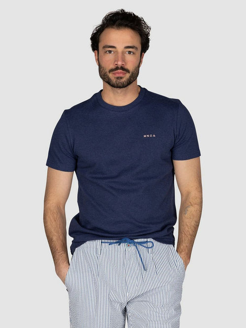 NZA t-shirt franklin light donkerblauw