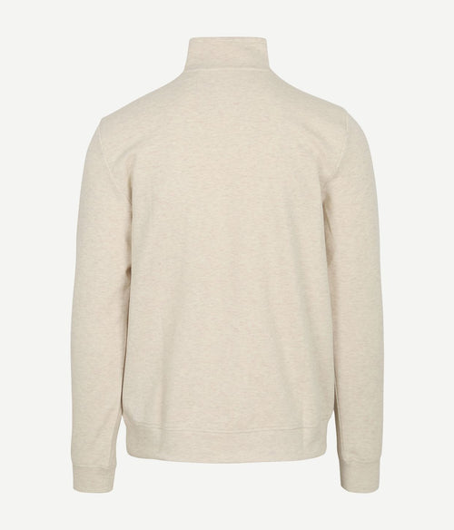 NZA trui halfzip cesar beige | Regular-fit