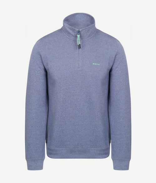 NZA trui halfzip cesar dusk donkerblauw | Regular-fit
