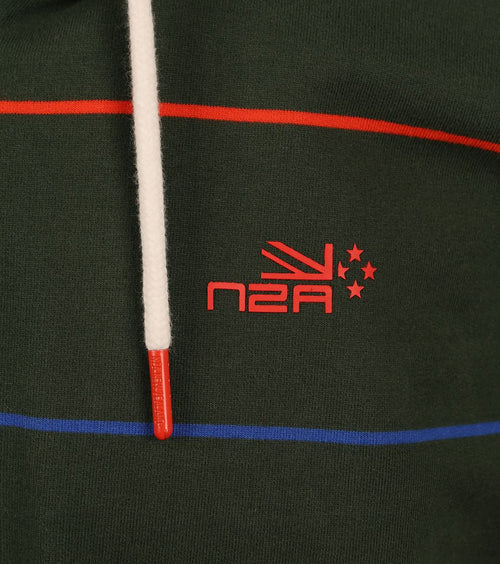 NZA vest strepen groen | Regular-fit