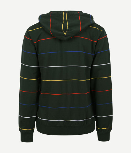 NZA vest strepen groen | Regular-fit