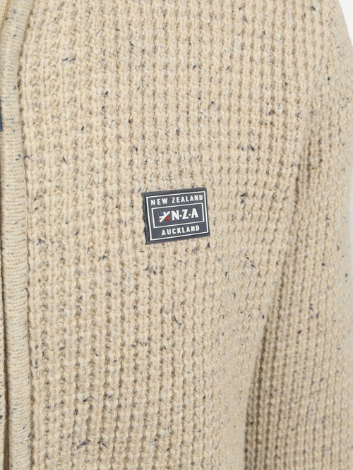 NZA vest wolmix dominick beige | Regular-fit