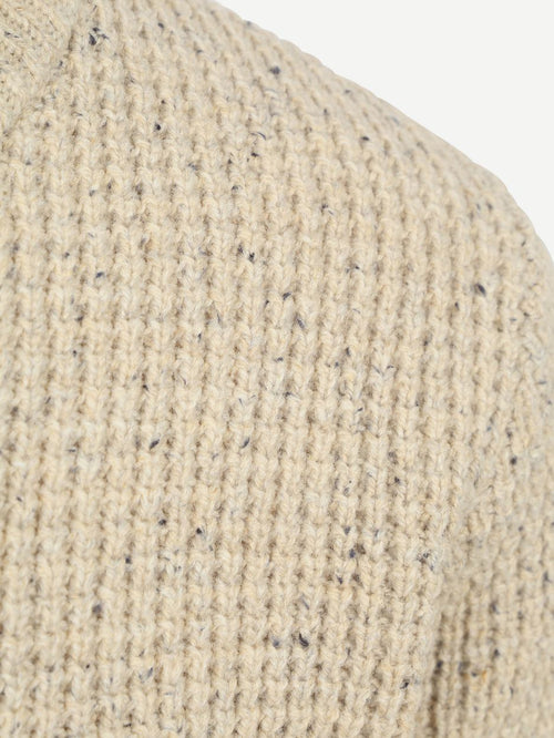 Vest wolmix dominick beige