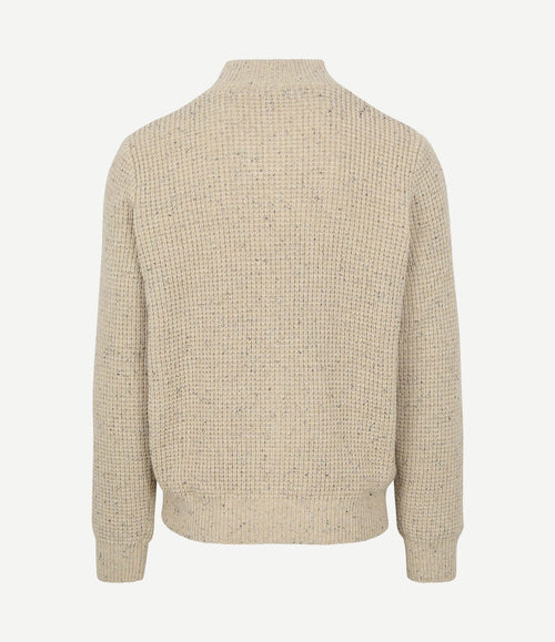 Vest wolmix dominick beige