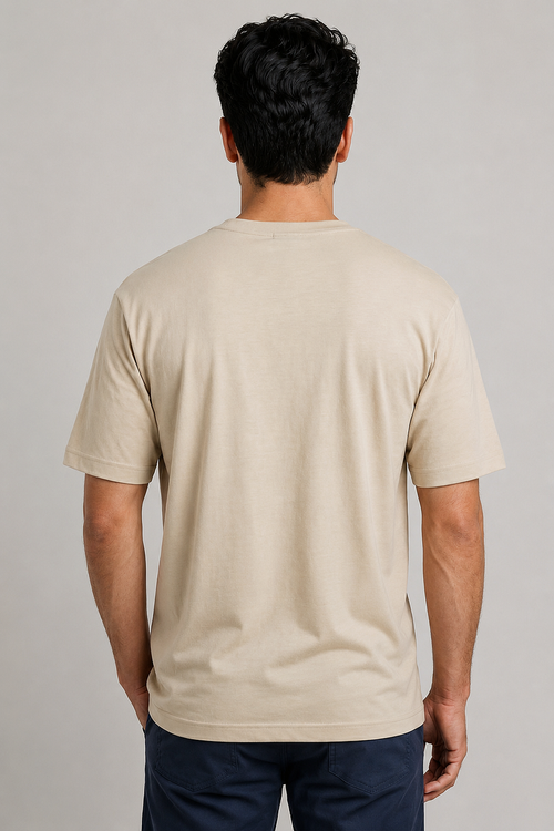 Venice t-shirt heavy jersey ecru