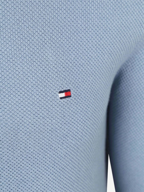 Tommy Hilfiger structure trui indigo | Regular-fit