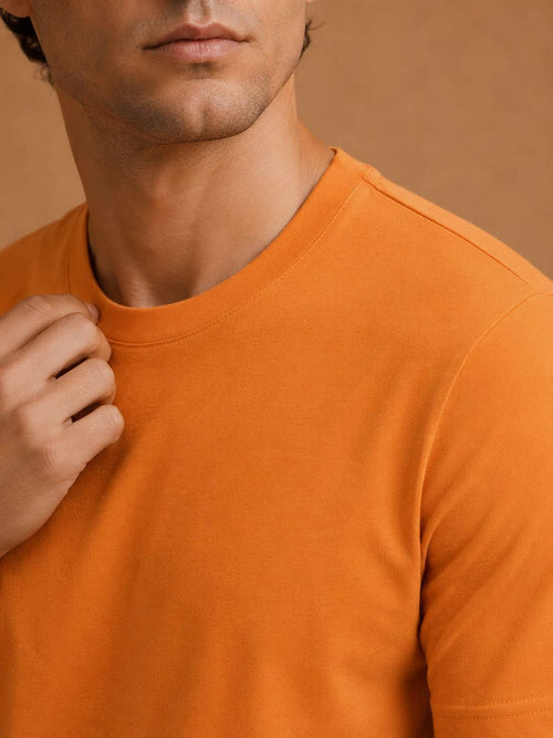 The steve t-shirt oranje