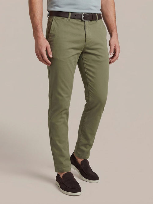 Chino peano twill light olive