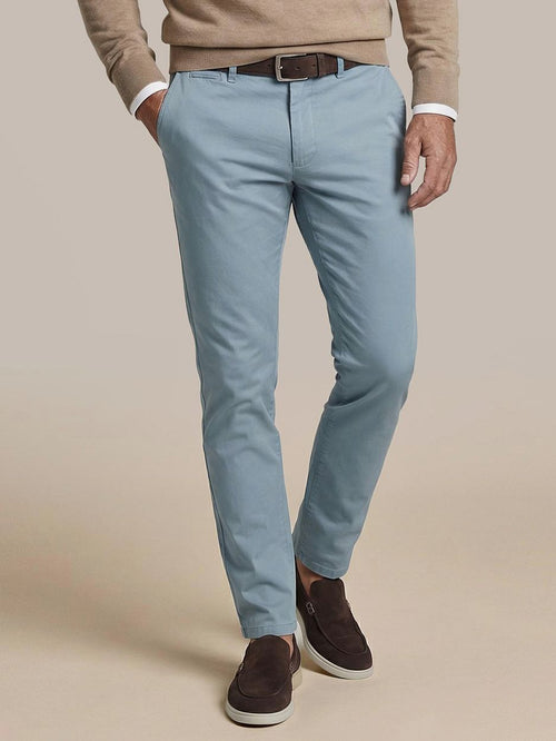 Plato chino steel blauw