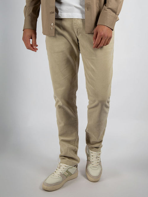 Chino Plato corduroy off white