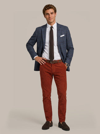 Chino flemm corduroy wine
