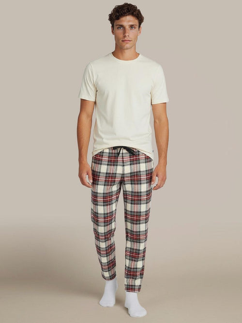 Loungebroek ruit multicolour
