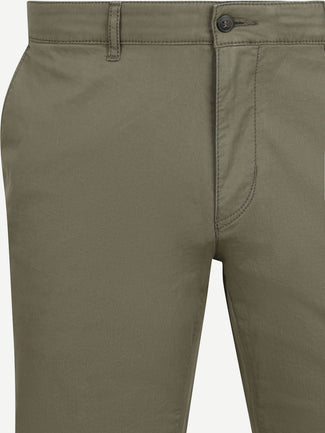 Chino newbury light twill olijfgroen