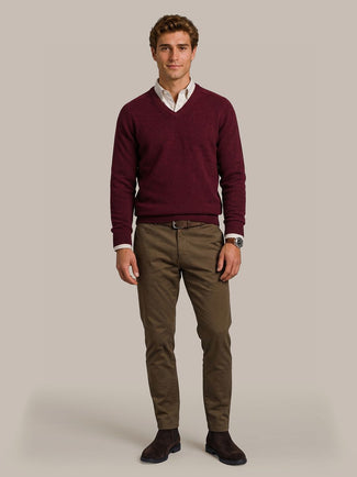 Chino newbury heavy twill brown