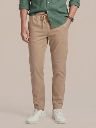 Chicago chino linen sand