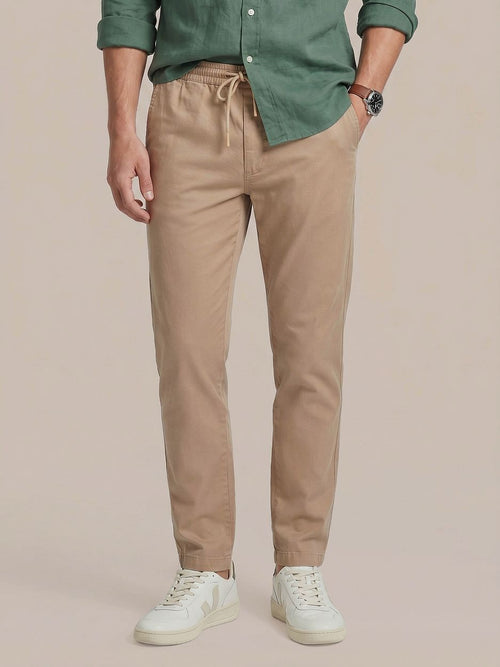 Chicago chino linen sand