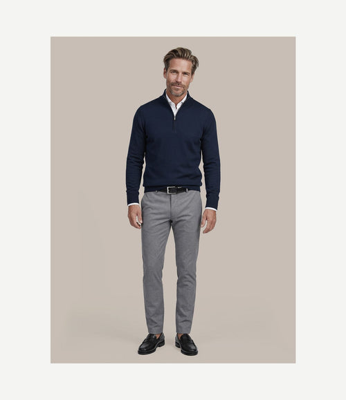 Chino Pico flanel grijs